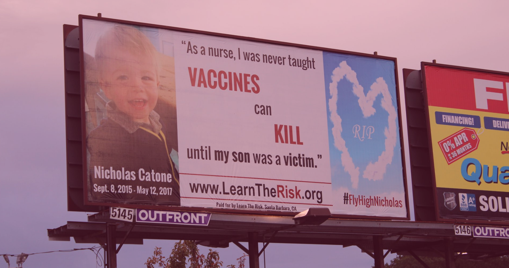 Anti-Vaxx Billboards Are Popping Up Across The US