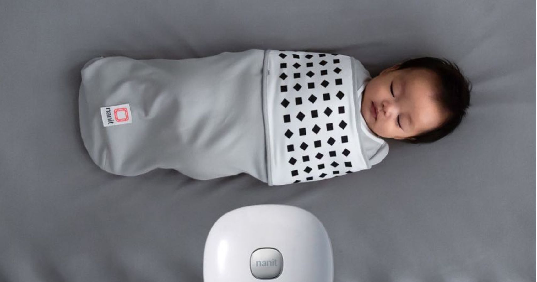 Nanit Swaddle Blanket And Band Allows Parents To Monitor Baby's Breathing